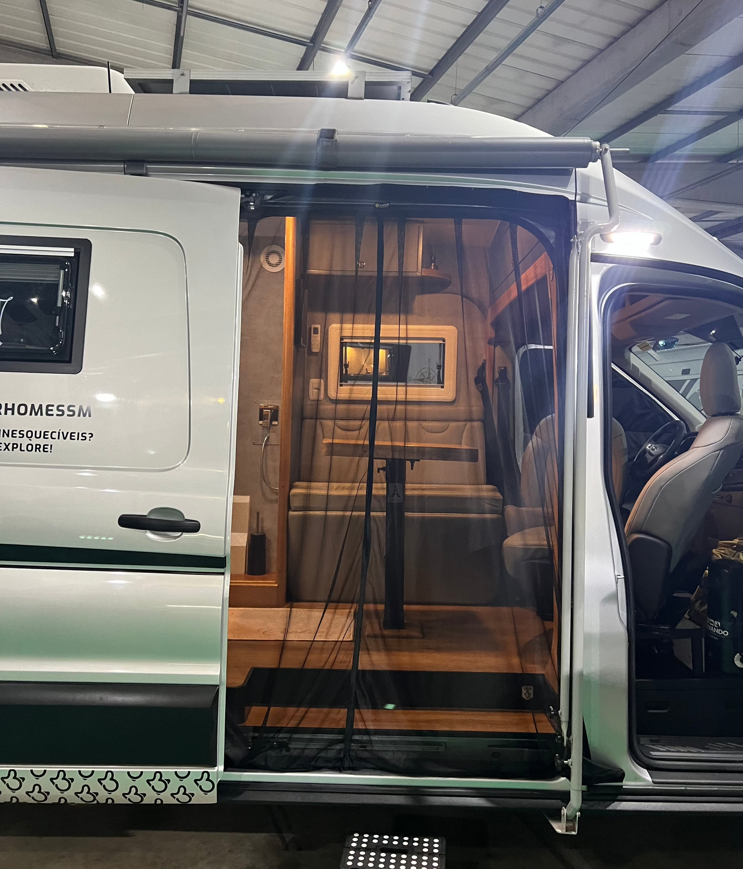 Ford Transit 2007-2021 - Tela Mosquiteira para Porta Lateral