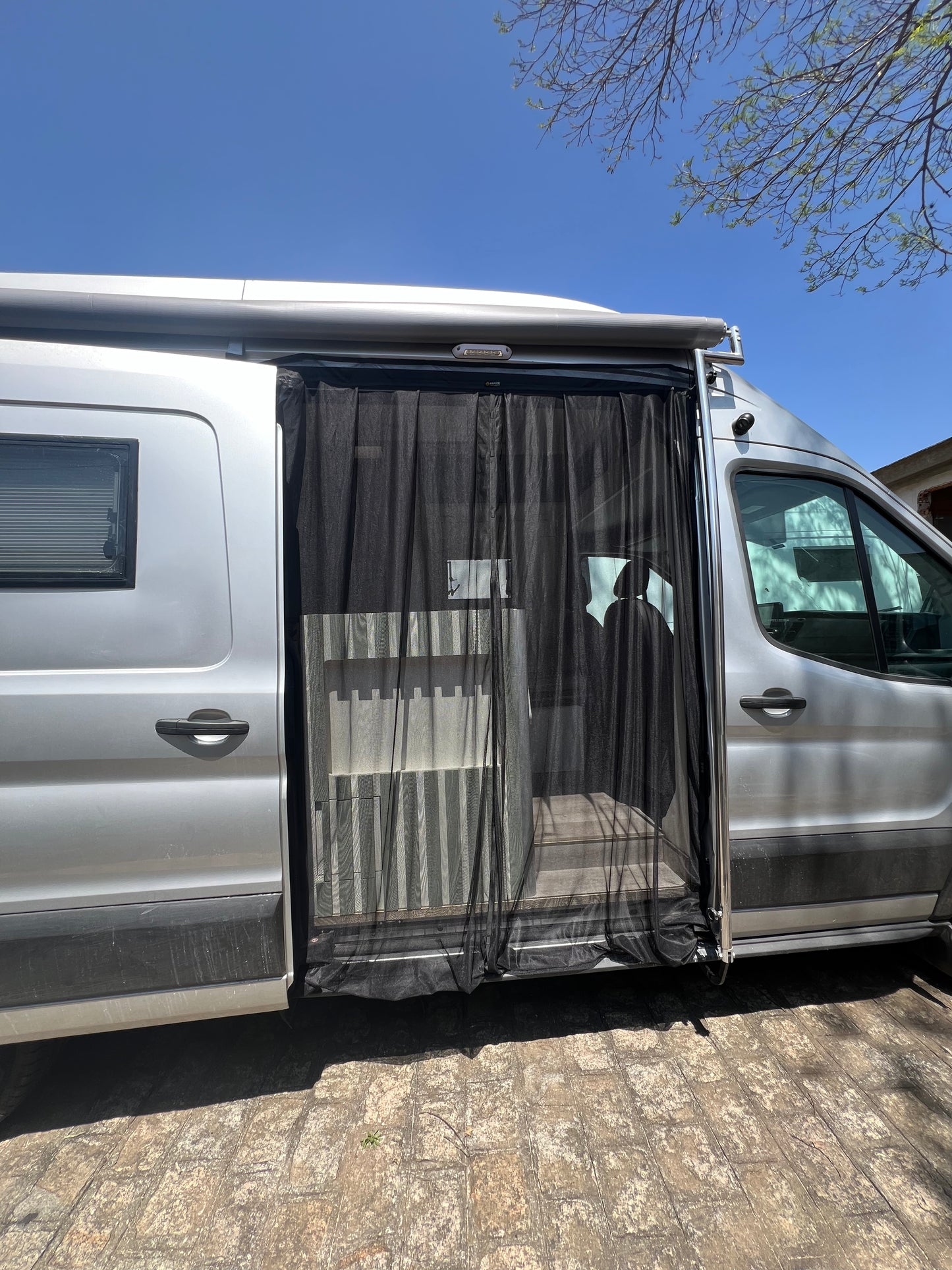 Ford Transit 2007-2021 - Tela Mosquiteira para Porta Lateral