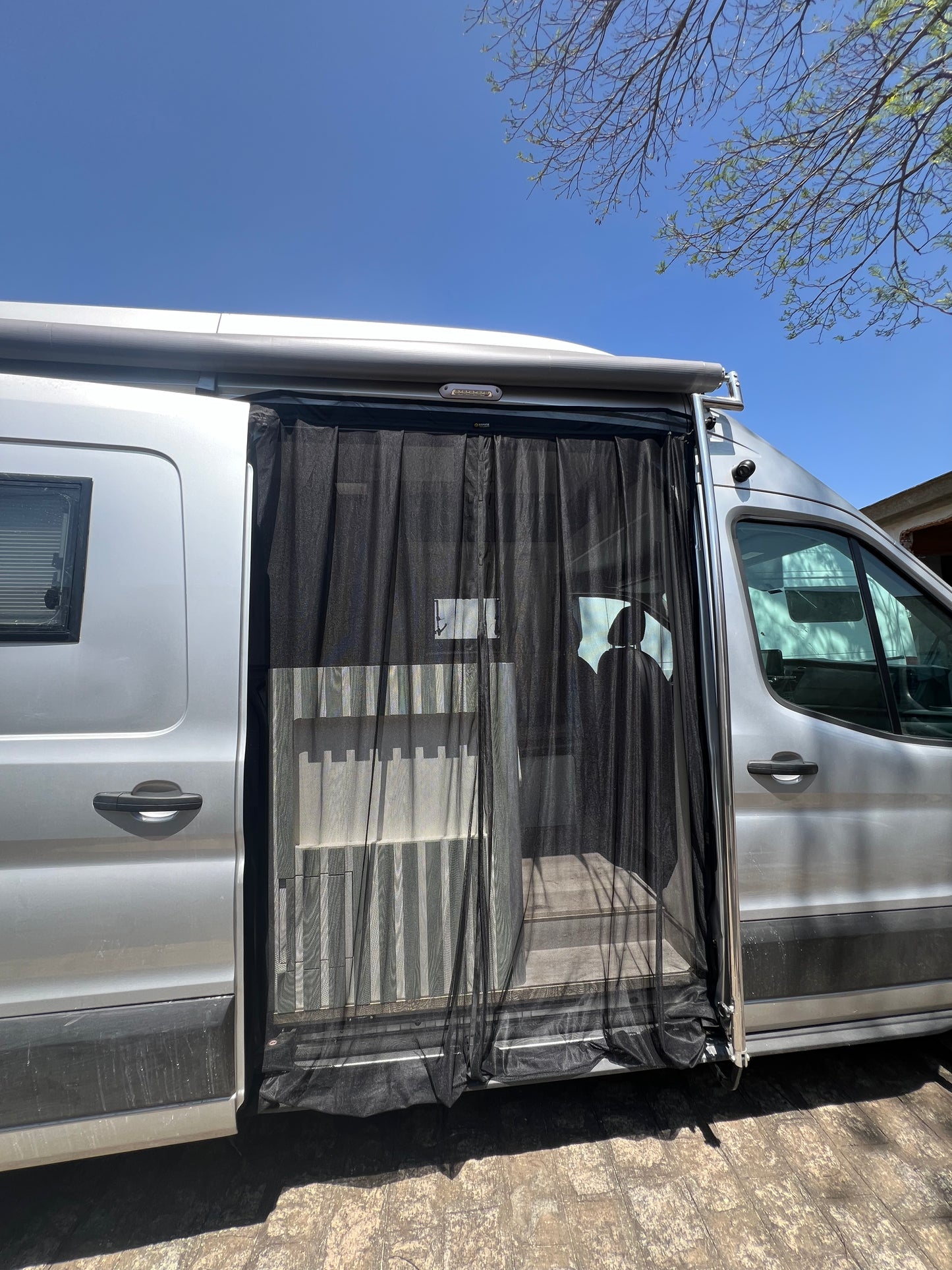 Ford Transit 2007-2021 - Tela Mosquiteira para Porta Lateral