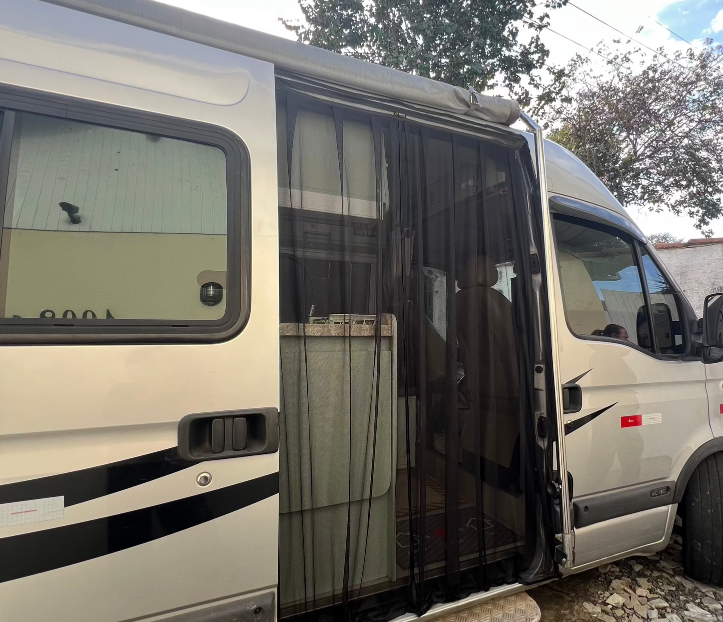 Renault Master 2014-2025 - Tela Mosquiteira para Porta Lateral