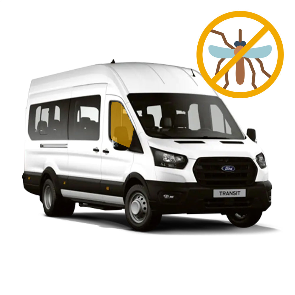 Ford Transit 2022 - 2025 Tela Mosquiteira para Janelas Dianteiras