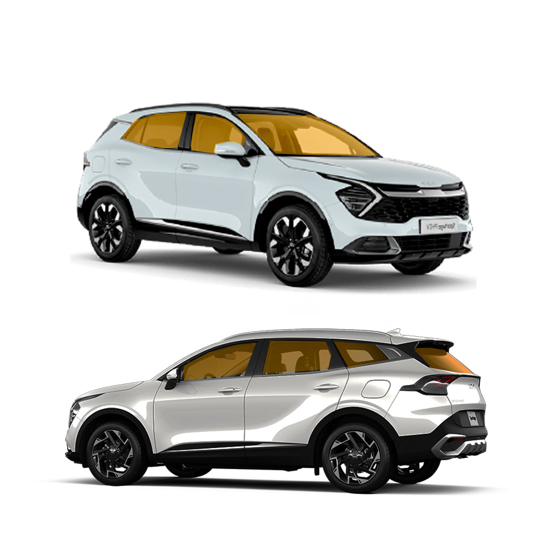 Rvinyl Smoke Headlight Tint Covers For 2017-2022 Kia Sportage - Precut Vinyl Film, Bubble-Free Installation