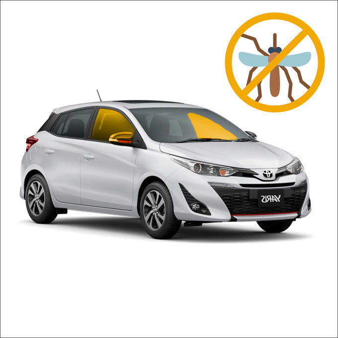 Toyota Yaris 2018-2023 - Tela Mosquiteira para Janelas Dianteiras